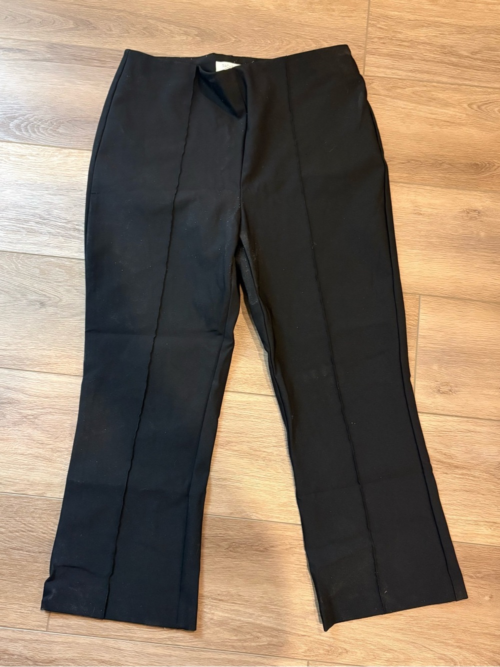 Black womens Dress Pants - Classic Straight Fit
